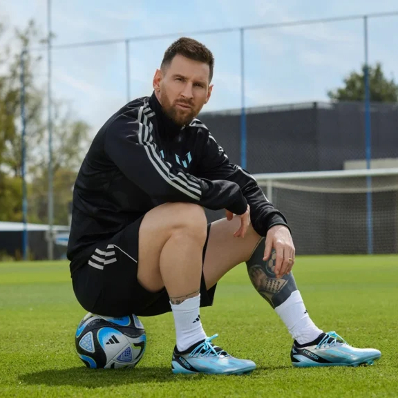 Chaqueta deportiva de nailon Kith & Messi para adidas Football - Imagen 3