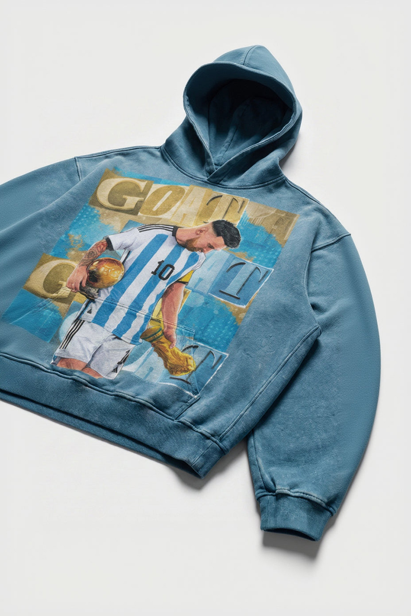 Sudadera con capucha edición Messi x GOAT - Imagen 4