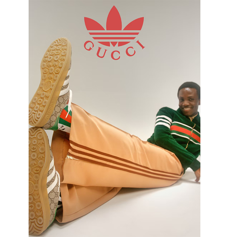 Zapatilla Adidas Gazelle × Gucci - Imagen 5