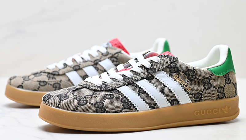 Zapatilla Adidas Gazelle × Gucci - Imagen 9