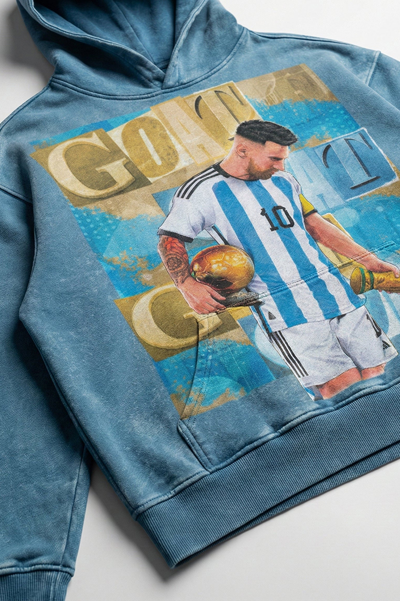 Sudadera con capucha edición Messi x GOAT - Imagen 2